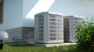 Two air conditioning units in Chesterfield, MO that require AC repair, AC maintenance, or AC installation services from an HVAC expert
